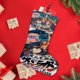 thumbnail image 4 of Gurren Lagann Tema: Calcetines de Navidad, fino lino blanco para colgar en escaleras y chimenea, decoración navideña para el hogar, regalo de Navidad.54cm×38cm, 4 of 5
