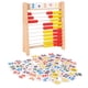 thumbnail image 1 of Ábaco De Madera Clásico Ábaco Educativo Para Niños En Edad Preescolar Kindergarten De Dos Colores, 1 of 5