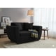 thumbnail image 2 of Sofa Kansas 2C Tela Negro, 2 of 3