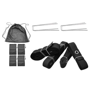 Ioensy - Líneas De Voleibol De Playa Para Arena Campo De Borde Para Actividades Deportes De Playa Negro