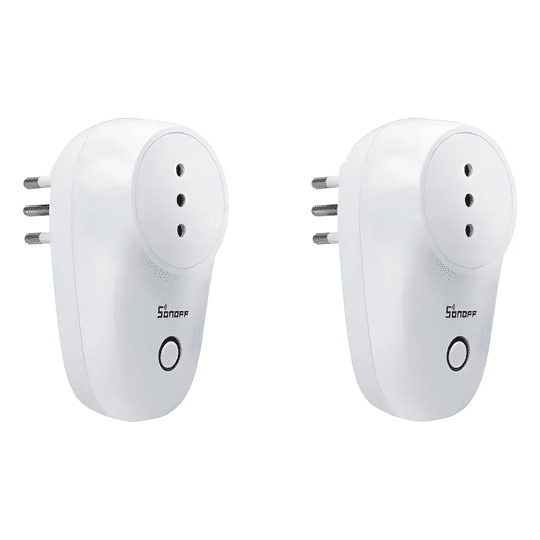 Factorynet - Enchufe Inteligente Wifi Sonoff S26 Blanco Alexa Google Home