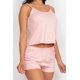 thumbnail image 4 of CCWHOLESALESCLOTHINGS Conjunto de Blusa, Top y Shorts de Tirantes Rosa para Mujer, Talla L, 4 of 5