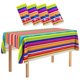 thumbnail image 1 of Mantel de plástico 4E's Novelty Fiesta, 54 x 108 cm, paquete de 4, 1 of 8