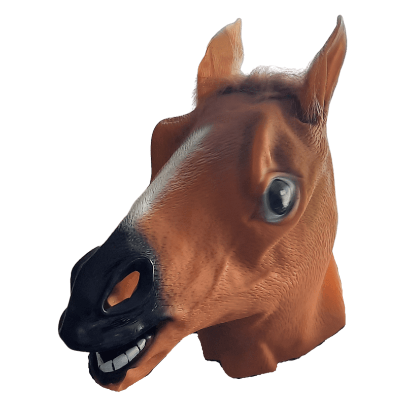 Genérica - Máscara De Caballo De Látex