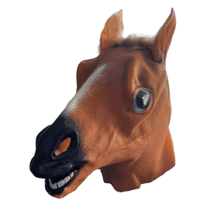 Genérica - Máscara De Caballo De Látex