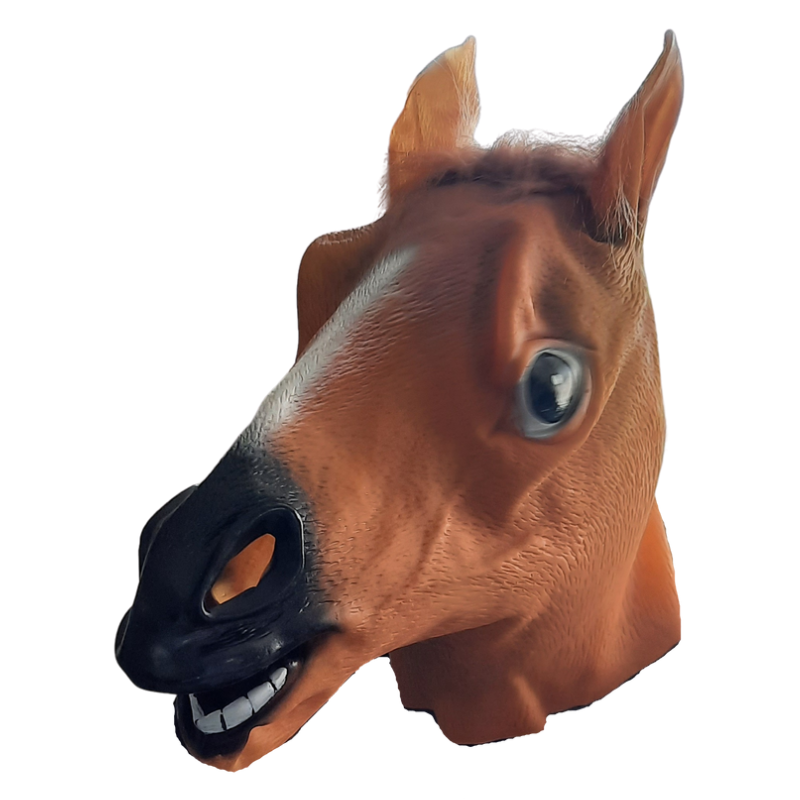 Genérica - Máscara De Caballo De Látex