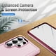 thumbnail image 5 of Para Samsung Galaxy S23 Ultra 5G Funda a Prueba de Golpes Resistente Protección de Cuerpo Completo de Alta Resistencia a Prueba de Polvo/caídas Cubierta Funda, Rosa, para Galaxy S23 Ultra 5G, 5 of 7