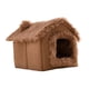 thumbnail image 4 of Caseta Para Perros Suave Con Forma De Cueva Cálida Extraíble Y Multifuncional Con Cojín Marrón M, 4 of 5