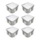 thumbnail image 1 of Pack 6 Caja Estanca Derivación Drl Ip40 85x85x50mm Conos Sec Gris, 1 of 8