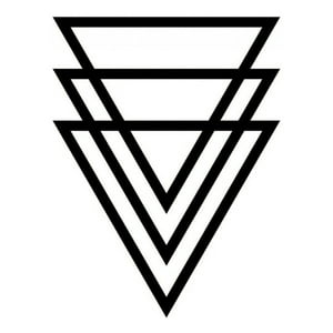 Rienda Libre Graphics - Decomural Triangle Geometric Design Pack Ws-44183