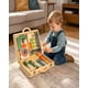 thumbnail image 3 of Set de Herramientas Didácticas Montessori de Madera Maletín Portátil, 3 of 6