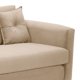 thumbnail image 4 of Sofa New Retro 3CG Felpa 01 Beige, 4 of 6