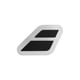 thumbnail image 2 of Antivibrador Babolat Flag Damp Negro/Azul X2, 2 of 2
