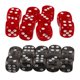 thumbnail image 3 of Paquete De 20 Puntos De Dados D6 De Seis Lados Acrílicos Para Juguetes De Juego De Mesa De Fiesta D & D TRPG, 3 of 5