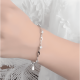 thumbnail image 2 of Pulsera de plata fina 925 amatista Lila púrpura, 2 of 3