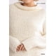 thumbnail image 2 of Vestido Tipo Suéter de Manga Larga con Cuello Alto y Bouclé, Talla XL, 2 of 3
