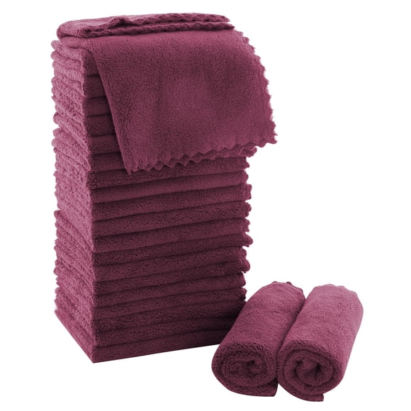 Toallitas MOONQUEEN Ultra Soft Premium de 30 x 30 cm, paquete de 24