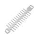thumbnail image 2 of Tenedor Para Asar Reutilizable, Pincho Para Barbacoa Fácil De Limpiar Para Aperitivos, Gancho Para Acampar, 25,7x7,5x1,8mm, 2 of 5