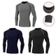 thumbnail image 3 of Camiseta Hombre Primera Capa Elasticada Manga Larga Deportiva 305, 3 of 3