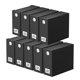 thumbnail image 1 of Organizador de sábanas SpaceAid, paquete de 9 plegables, negro, 1 of 7