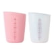 thumbnail image 1 of Juego de tazas medidoras flexibles de silicona para resina epoxi, mantequilla, chocolate y más. 2 tazas para derretir, remover, apretar y verter. Apto para lavavajillas. Marcas de medición estándar y, 1 of 5