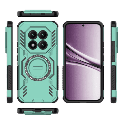 Funda Gangxun Para Xiaomi Redmi Note 15 Pro Plus 5G , Magnética, Resistente A Golpes, Con Soporte, Unisex, Carga Inalámbrica