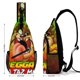 thumbnail image 2 of Taz-Mania Riñonera Bandolera con Estampado Integral para Hombres y Mujeres, Bolso Cruzado Gráfico de Tendencia, Mochila de Hombro Streetwear para Ciclismo y Deportes, Riñonera Versátil Casual, 2 of 6