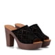 thumbnail image 2 of Sandalia Taco Alto Negro Casual Qiu328 Mujer, 2 of 3
