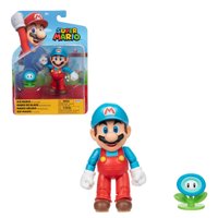 Super Mario Bross - Figura Mario De Hielo (Ice Mario) 10Cm | Super Mario Jakks