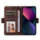 thumbnail image 3 of Carcasa FOXDOCK Realme 14 Pro de cuero PU, diseño acolchado clásico, protección contra caídas y rayones, 3 of 5