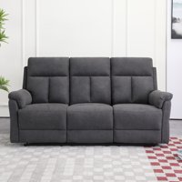 Zoy Home - Reclinable 3C Beijing Tela Grafito