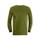 thumbnail image 1 of Polera Deportiva Infantil Dry Fit Manga Larga Verde Musgo Talla 16, 1 of 2