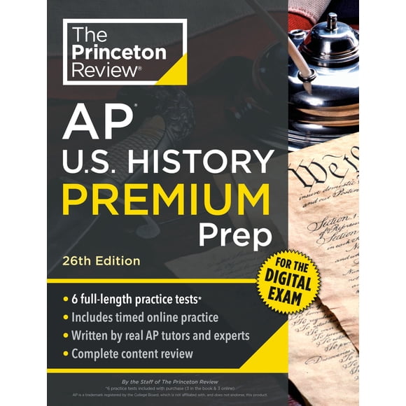 Libro Princeton Review AP U.S. History 26ª Edición