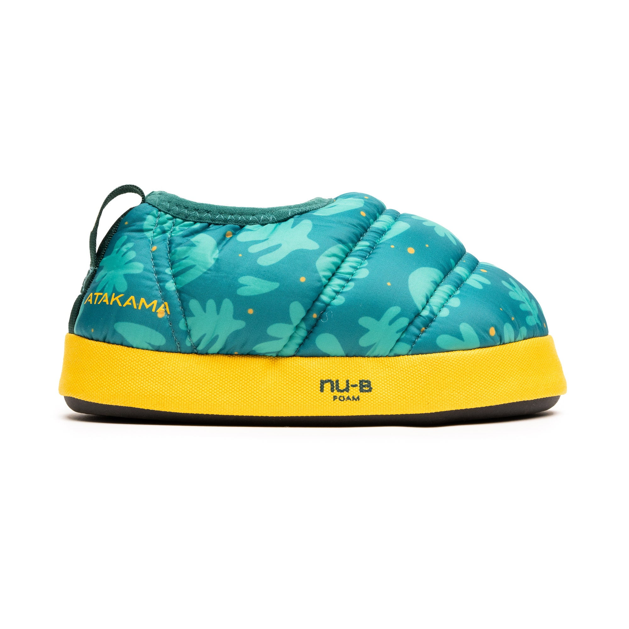 Pantufla Térmica Futaleufú Niño Turquesa Print Atakama Outdoor