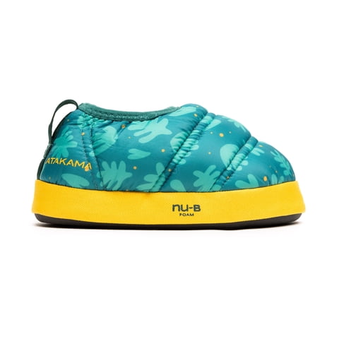 Pantufla Térmica Futaleufú Niño Turquesa Print Atakama Outdoor