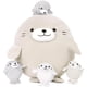 thumbnail image 1 of Peluche MaoGolan Foca con 4 Bebés 50 cm, 1 of 3