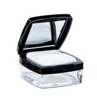 Magideal - Contenedor De Polvo Suelto Portátil De Viaje Con Soplo De Polvo De Esponja, Soporte De Tarros De Cosméticos De Maquillaje De Colorete En Polvo Para La