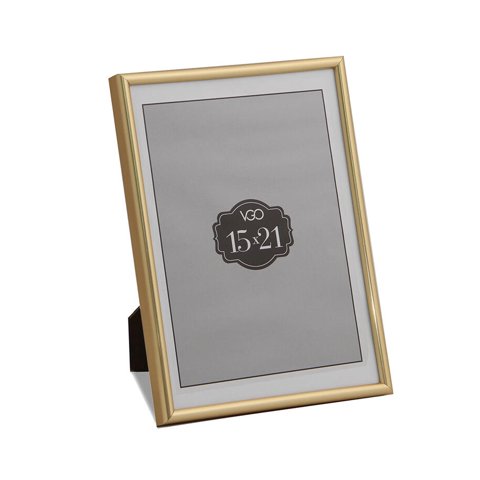 Vgo - Marco 15X20 En Plastico Metalizado