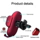 thumbnail image 4 of Cargador Inalámbrico para Coche - Sujeción Automática Inteligente, para iPhone y Samsung Para Montaje en Ventilación y Salpicadero - Rojo, 4 of 6