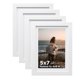 thumbnail image 1 of Set de 4 Marcos de Fotos KINLINK Blancos 13x18 cm con Plexiglás, 1 of 7