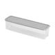 thumbnail image 3 of Contenedor De Almacenamiento De Pasta Transparente Contenedor De Almacenamiento De Huevos Con Tapa Para Cajón Gris, 3 of 5