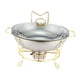thumbnail image 4 of Juego De Calentadores De Bufet Con Tapas Transparentes Chafing Dish Para Cenas De Catering, 4 of 5