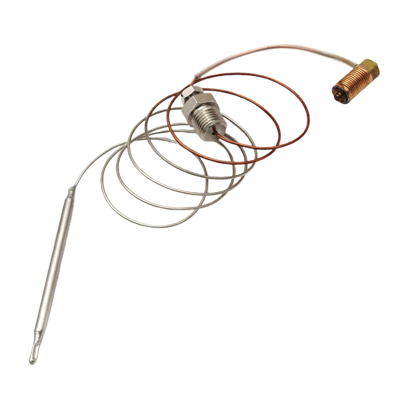 Magideal - Rango De De Temperatura De Válvula De Gas 120-200 Degree Sonda De Control De Temperatura De Freidora De Gas Compatible Con Válvula De Termostato 710