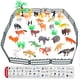 thumbnail image 4 of Set de 54 piezas con forma de animal ValeForToy Mini Jungle, 4 of 7