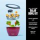 thumbnail image 2 of Kit de ensaladeras S'well de acero inoxidable de 1,9 L con minicarga, 2 of 5