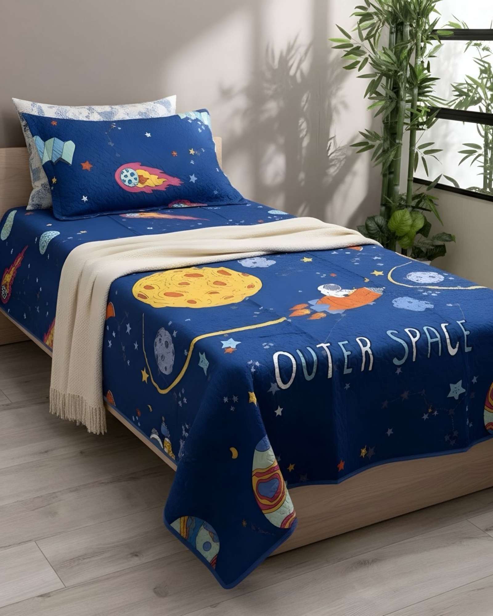 Imac Hogar - Juego De Sabana Mas Cubrecama De Verano Infantil Plaza Y Media