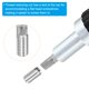 thumbnail image 5 of Uxcell Adaptadores de Rosca Manguito Reductor de Tuerca M8*1.25 Macho a M5*0.8 Hembra Inserto de Reparación Reductor de Tornillo 10mm 10 Piezas, 5 of 7