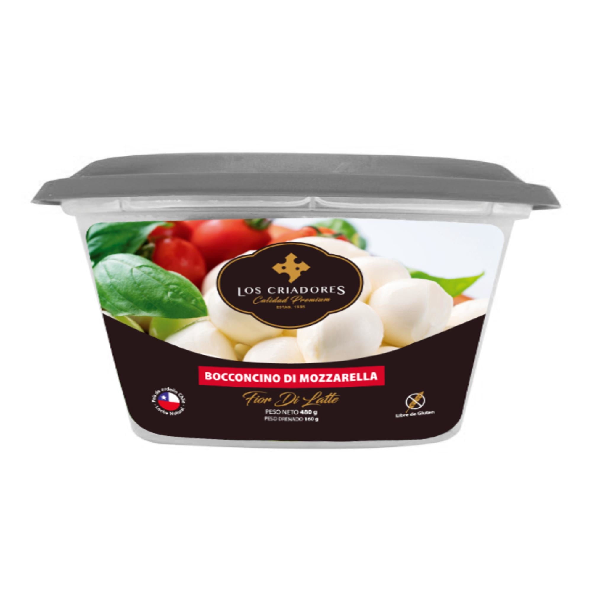 Queso Mozzarella Bocconcino 480 g Los Criadores