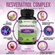 thumbnail image 2 of Suplemento Resveratrol 1000mg 120caps, 2 of 2