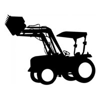 Rienda Libre Graphics - Decomural Jcb Digger Construction Machines Ws-17300